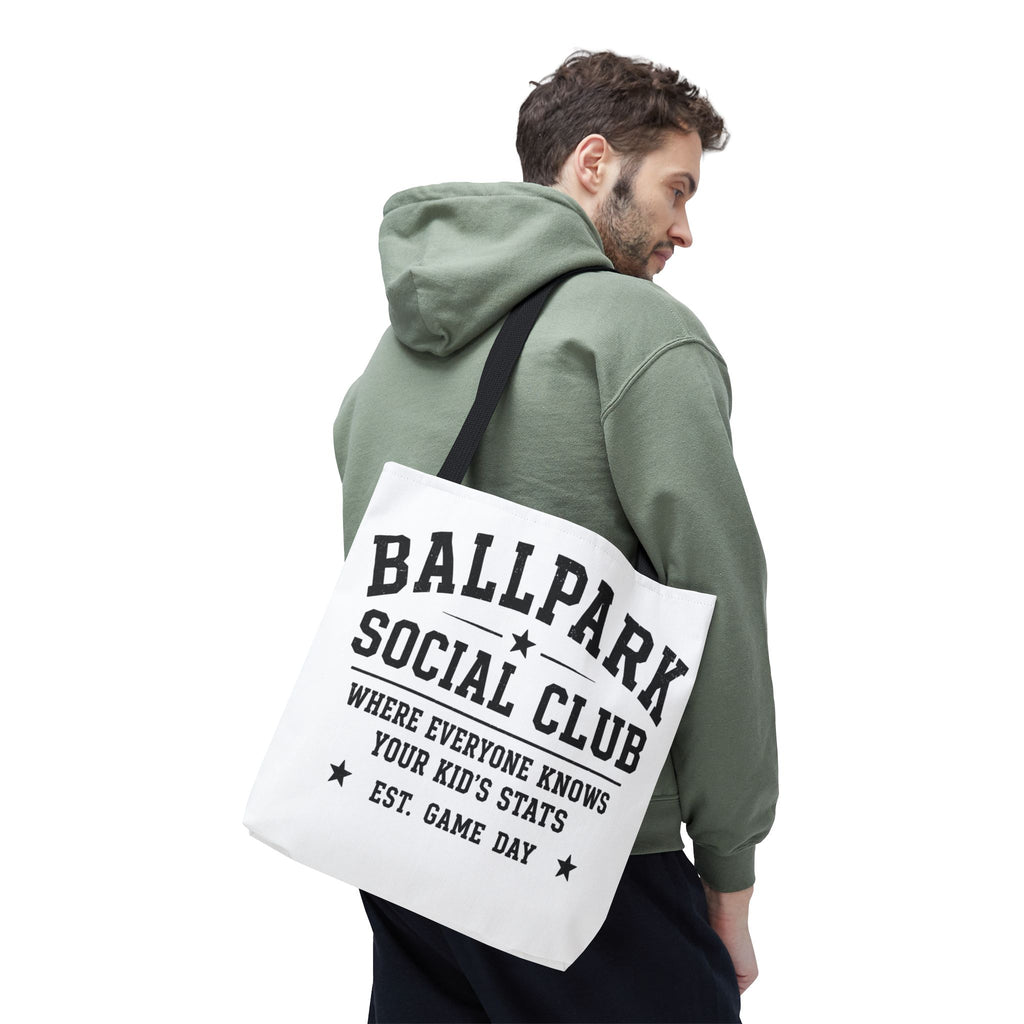 Sports Mom Tote Bag | Allover Print Mom Tote, Athletic Team Carrier