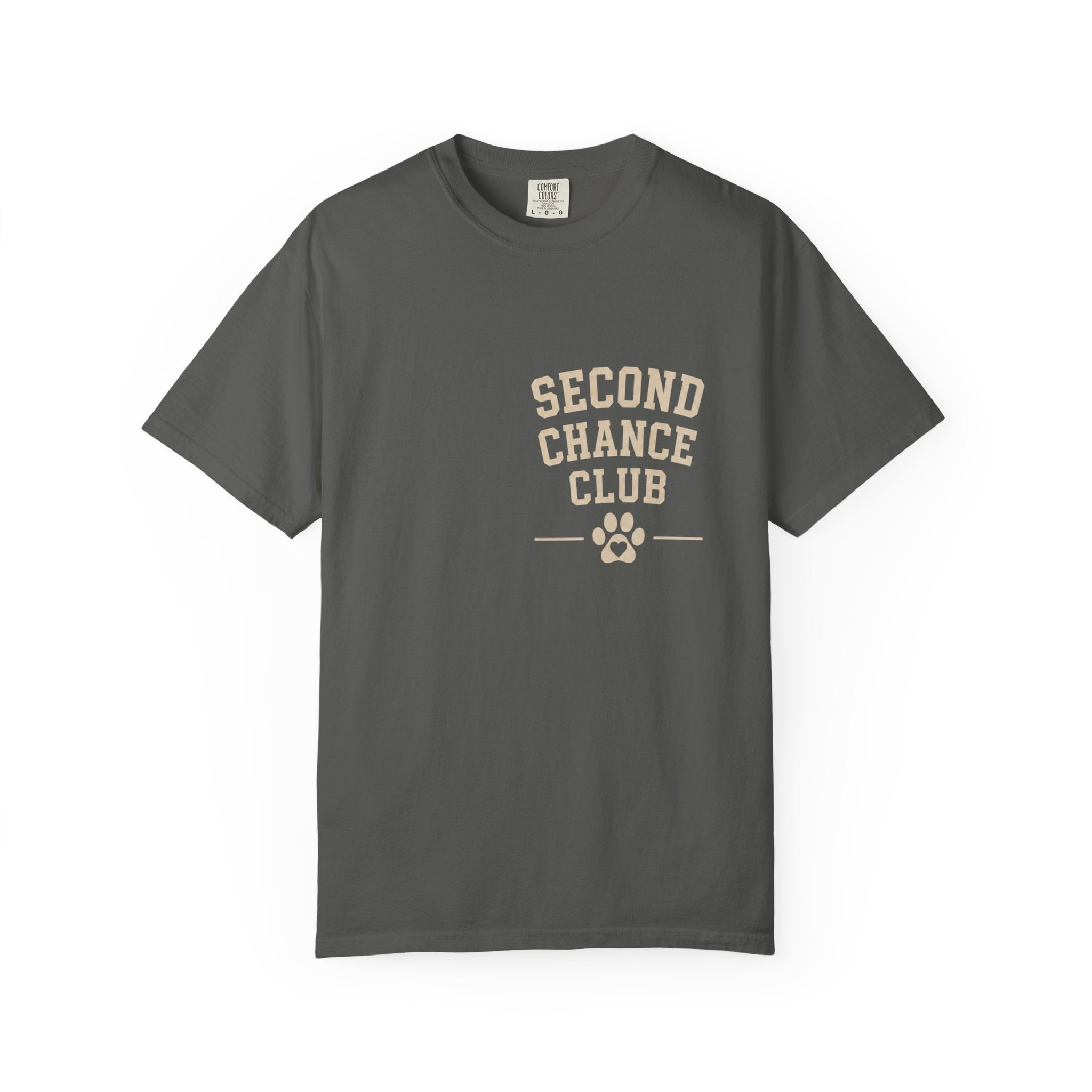 Second Chance Club Shirt, Rescue Dog Shirt, Adopt Don't Shop Tee, Dog Rescue T-Shirt, Shelter Volunteer Gift, Dog Mom Shirt, Rescue Mama Tee