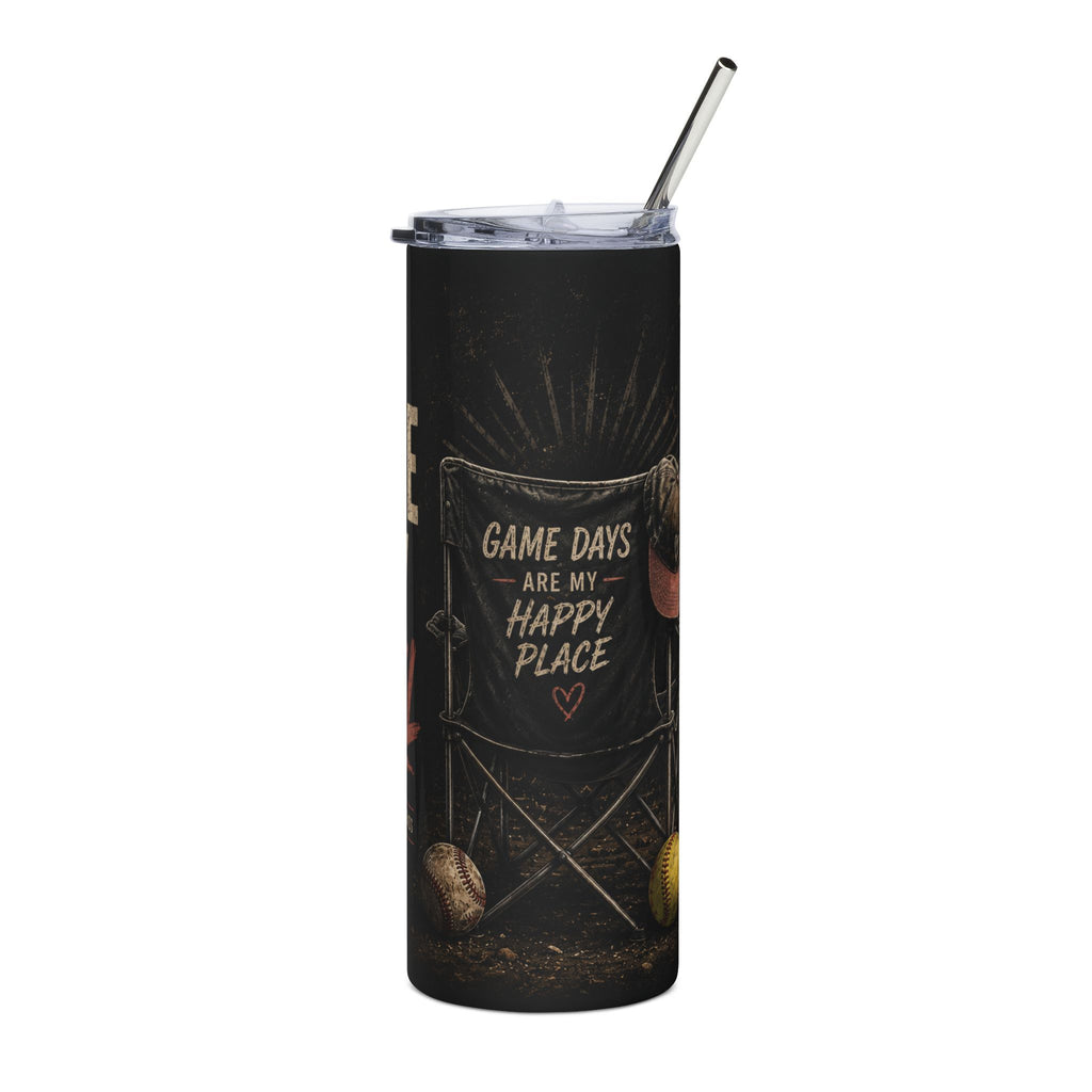 Game Day Fuel Tumbler | Stainless Steel 20oz | Sports Mom Tumbler
