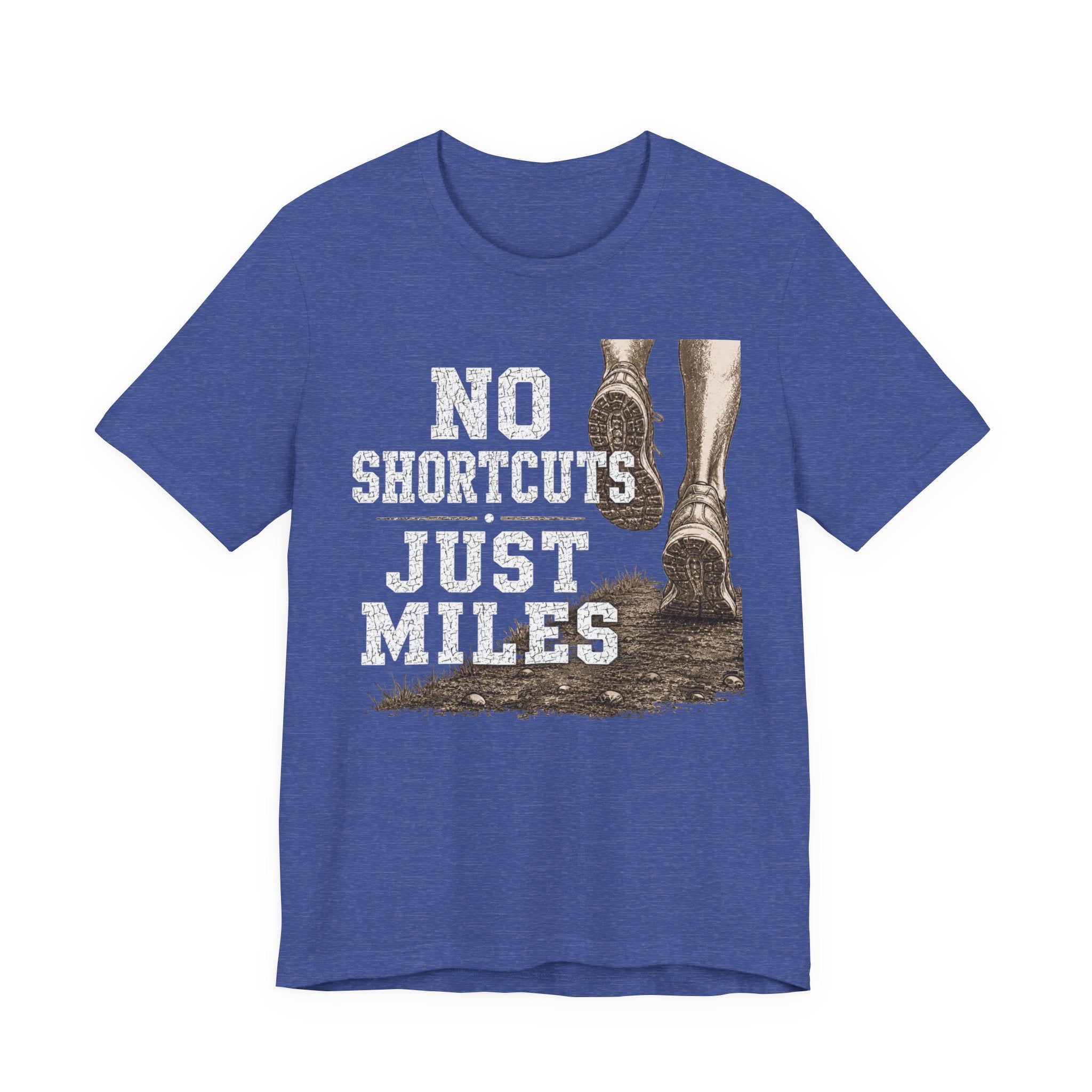 No Shortcuts Just Miles Shirt, Cross Country Shirt, XC Runner Gift, Cross Country Mom Dad Grandpa Grandma Tee, Running Team Shirt