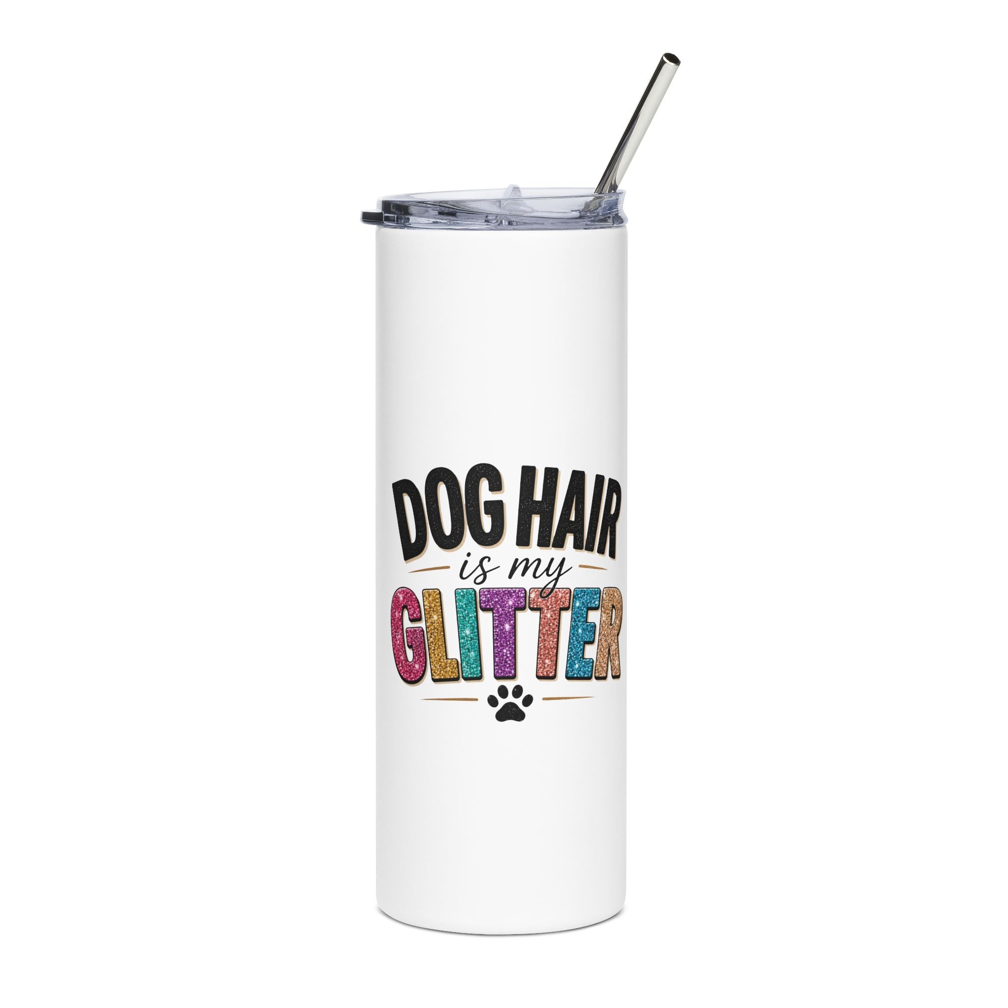 Funny Dog Mom 20oz Stainless Steel Tumbler | Dog Mom Travel Mug
