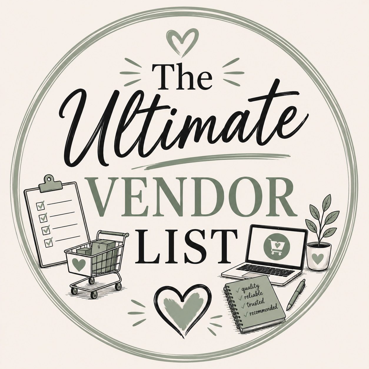 The Ultimate Vendor List