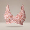 Seamless Leopard Print Wireless Bra